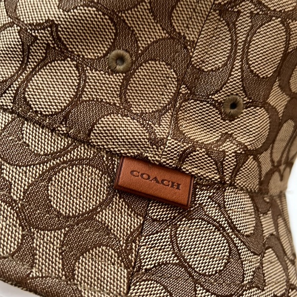 Coach New York Signature Reservable Bucket Hat one size - Picture 3 of 13